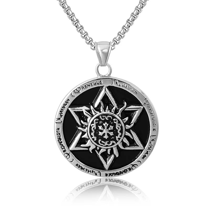 PN1139-1152 Styles European and American Popular Punk Wild Design Titanium Steel Chain Pendant Necklace for Men Jewelry