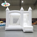 Customized Commercial PVC White Bounce House Inflatable Castle Combo Slide for Sale