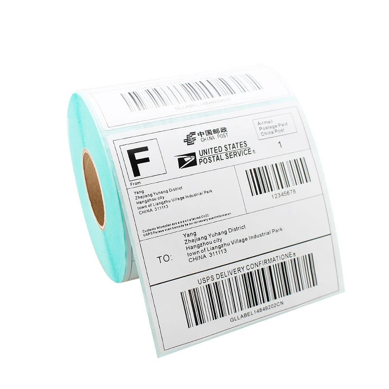 Wholesale Express Direct Thermal Self Adhesive Shipping Labels 4" X 6" 100mmx150mm Anti-counterfeit Logistics Labels