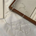Vintage Luxury Wave Tube Natural Freshwater Pearl Beads Necklaces Bracelet Women Fine Jewelry Wholesale