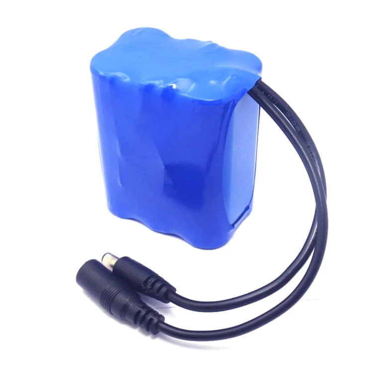 Rechargeable 3s2p Li-ion Icr18650 Battery 5000mah 5200mah 18650 Pack Li Ion 11.1v 12v 4.4Ah 4400mah 12 Volt Lithium Ion Battery