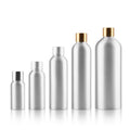 30ml 50ml 100ml 200ml 250ml 500ml Wholesale Aluminum Bottle with Aluminum Screw Cap Hotel Cosmetic Aluminum Shampoo
