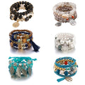 Fashion Boho Tree Charm  Beads Friendship Hope Bracelet Tree of Life Best Friend Jewelry Bracelets Set for Women 2025