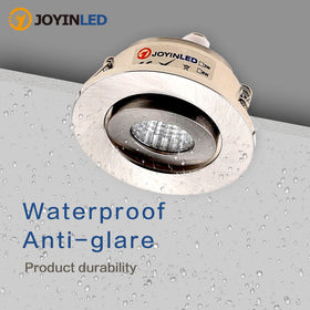 Recessed Waterproof Downlights IP65 COB Adjustable Mini Spot Light for Cree LED Chip Dimmable Bathroom Outdoor Home Lighting