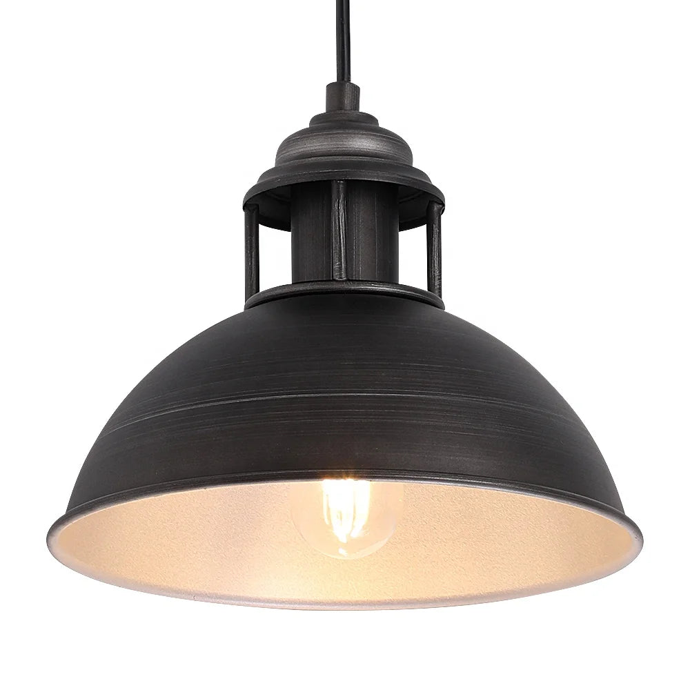 E27 Bulb Black Dinning Table  Pendant Light for Bar Restaurant Hanging Lamp