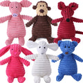 New Products Corduroy Custom Pet Squeaky Toy New Design Interactive Toys for Dogs