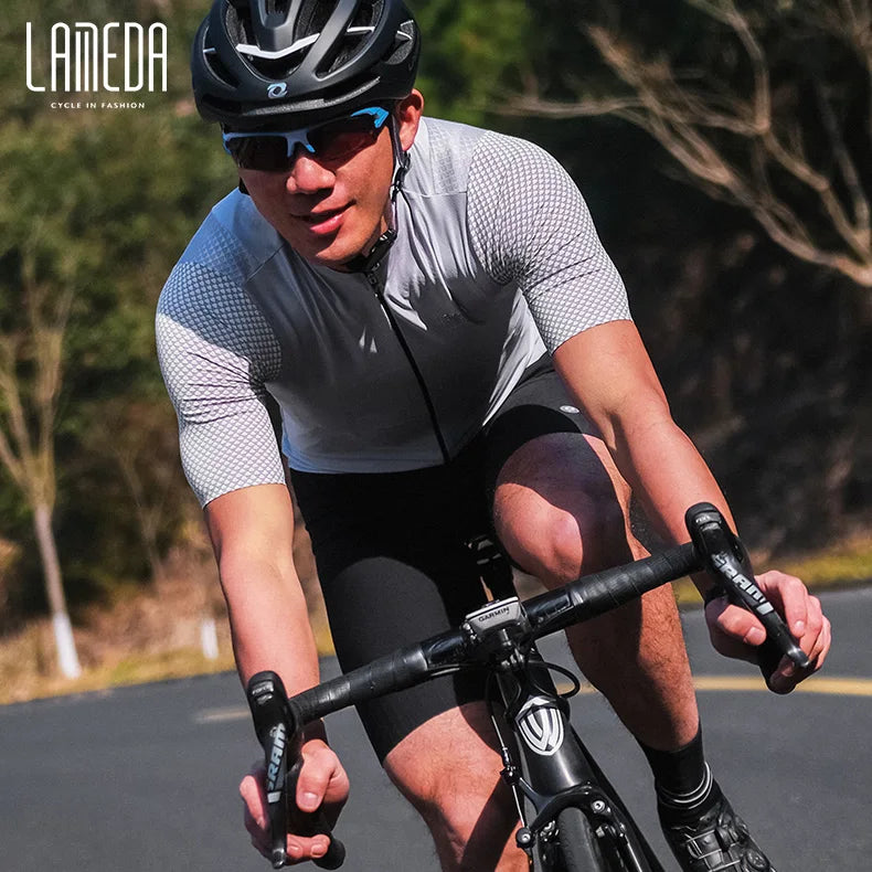 Summer Quick Dry Men Cycling Wear Moisture Wicking Cycling Jersey Road Bike Shirt