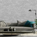 53 CM *9.2 Meter Rustic Modern 3D Waterproof Fireproof Non-Woven Fabric Floral Vertical Strip Wallpaper Living Room TV