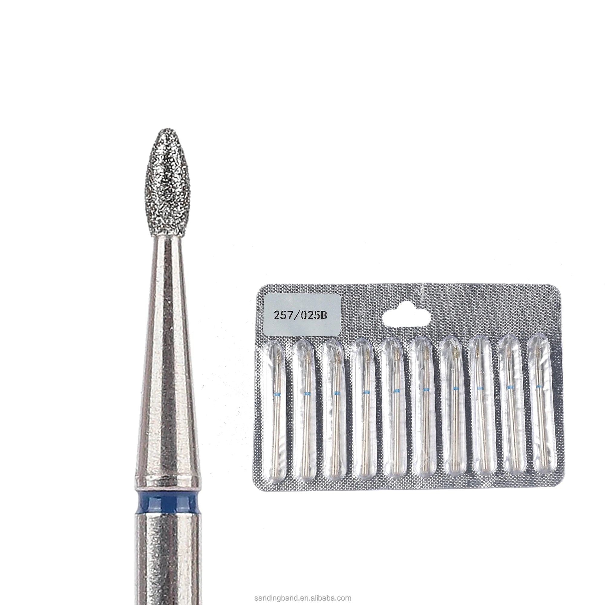 Wholesale Customization Blister Pack Nail Rotary Burrs Pedicure Manicure Tool Kit Carbide/diamond/ceramic Nail Drill Bit Set