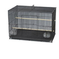 Wholesale Steel Mesh Small Folding Love Bird Hanging Wrought Iron Corner Bird Cage a Oiseaux Voliere Volierenvogelkafig