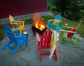 Good Price HDPE Recycled Plastic Adirondack Lounge Chair Beach Patio Adirondack Chair