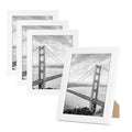 OEM Simple Black White Modern Vintage Hand-Painted Foldable Desktop Decoration UV Printing Solid Durable MDF Display Frame