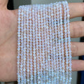 Wholesale Small Faceted Opalite Loose Bead Strands for DIY JEWELRY MAKing 2mm 3mm 4mm