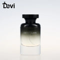 Devi Wholesale 30ml 50ml 100ml Luxury square clear Perfume Empty Container Perfume Glass Bottle for Perfume