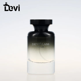 Devi Wholesale 30ml 50ml 100ml Luxury square clear Perfume Empty Container Perfume Glass Bottle for Perfume