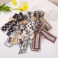 SongMay Summer Hair Scrunchies for Girls New Design Elastic Hair Bands Polyester Scarf Different Colors Stylish Hair Accessories