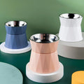 Stainless Steel Unbreakable Elevated Anti slip Cat Food Bowl