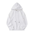 Custom Logo 350g Heavy Cotton Coiled Sweatshirt 100% Cotton Hooded Coat Jacket Zipper Loose Casual Style for Men Digital Autumn