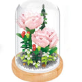 Eternal Flower Building Silicone Flower Blocks Mini Block Toys Flower With Rose Building Blocks and Toys
