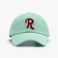 Sport Distressed Vintage Patch Baseball Caps 6 Panel Soft Dad Hat Washed Cotton Embroidered Snapback