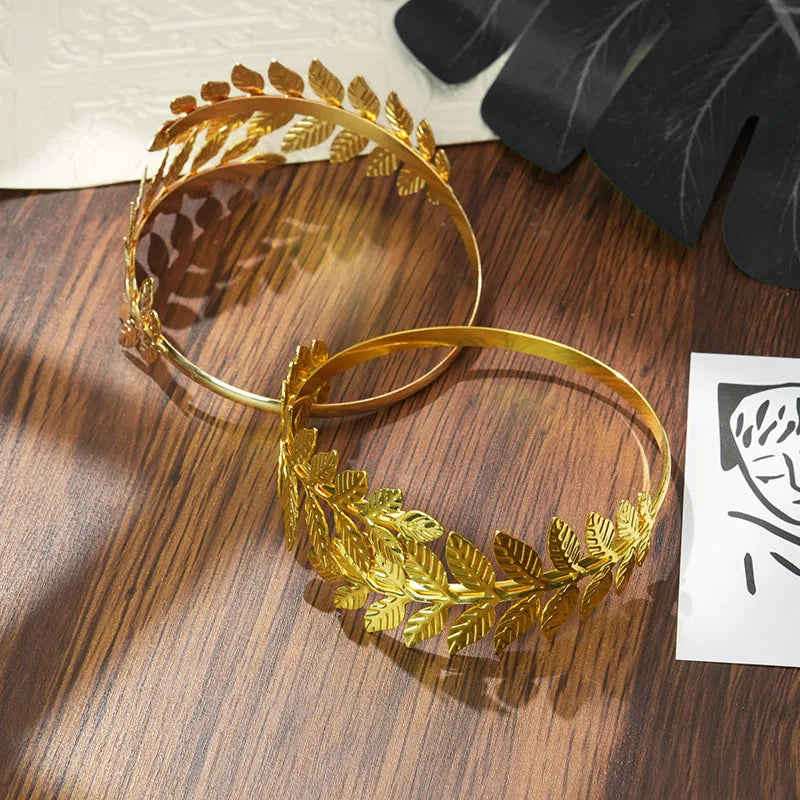 Fashion Jewelry Wholesale Gold Plated Leaf C-Shape Adjustable Open Cuff Two Tone Bangle Bracelet for Women