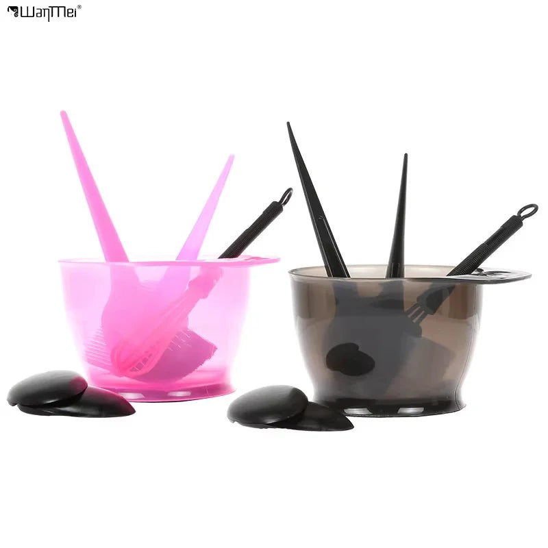 Wanmei Beauty Salon Hair Dye Brush and Bowl Set Efficient Color Mixing Bowls for Hair Color Processing