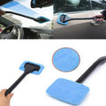 Car Window Cleaner Brush Kit Windshield Cleaning Wash Tool Inside Interior Auto Glass Wiper With Long Handle Car Accessories