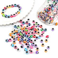 Wholesale 6mm 8mm Resin Eye Round Beads Mixed Colors Loose Beads for DIY Necklaces Bracelets Jewelry Making
