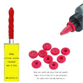 1pc Caulk Seal Cap Red Caulk Saving Cap Caulk Seal Cap Saver for Sealing and Preserving Open Caulking Tube