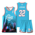 Men's Polyester Basketball Uniform Set Shorts Free Custom Design Reversible Jersey New Style Plus Size Breathable-Wholesale