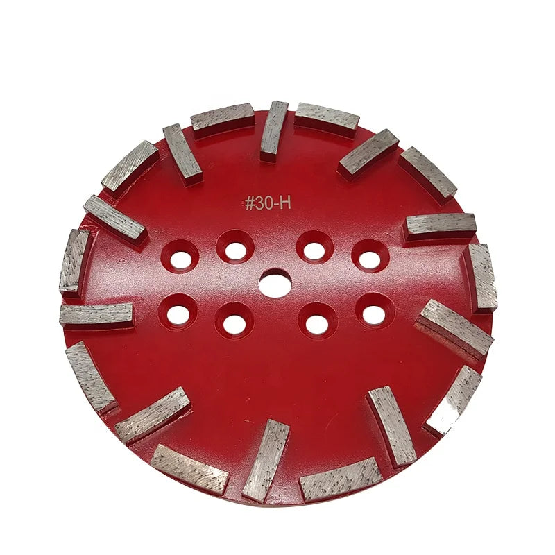 10 Inch Concrete Grinding Disc Diamond Grinding Plate Flooring Tools Diamond Blades Grinder Granite Tools Concrete Grinding Disc