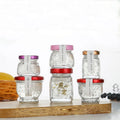 Mini Fresh Stewed Bird's Nest Glass Bottle 30 ml 50 ml 75 ml 100 ml 500 ml Food Storage Small Glass Jar With Sealing Caps