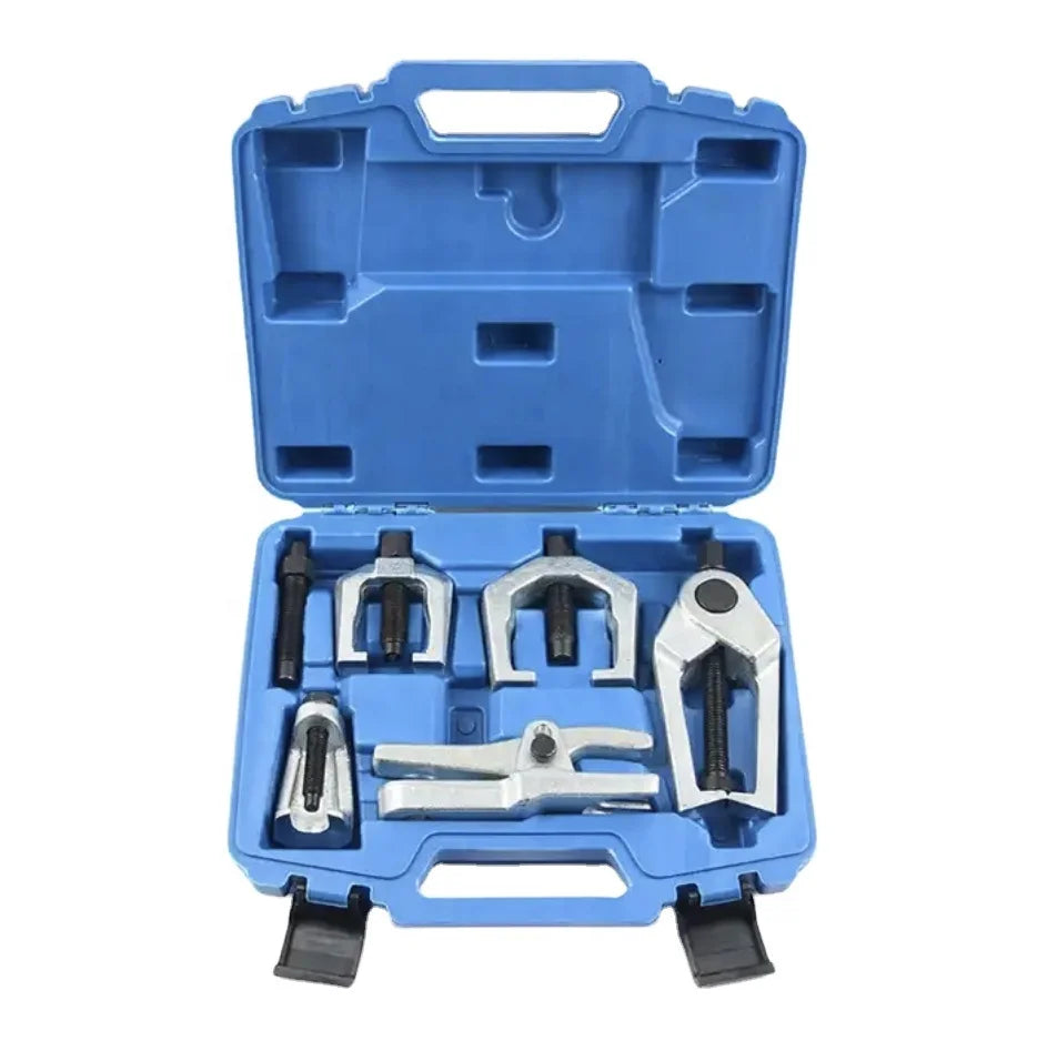 Automotive Tools 5-in-1 Ball Joint Separator Pitman Arm Puller Removal Kit Tie Rod End Tool Set for Front End Service