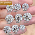 Messi IGI GIA Factory Price Stock 0.5ct 1ct 1.5ct 2ct 3ct 4ct 5ct D VS VVS1 3EX HPHT CVD Synthetic Lab Grown Diamond