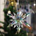 New Design Snowflake Ornaments Crystal Christmas Tree Decoration Christmas Ornaments Home Gifts