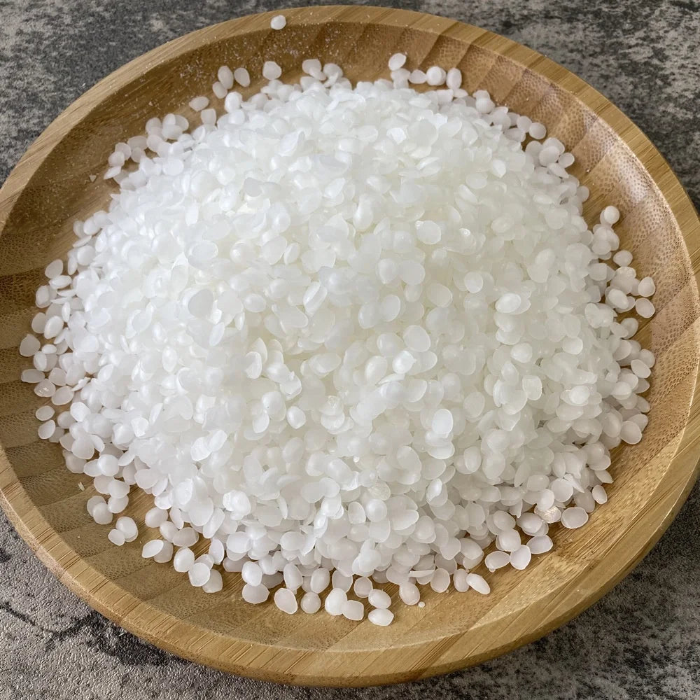 Wholesale Hot Sale Natural White Beeswax Granules 50 KG MOQ 1000g/bag for Candle Making DIY