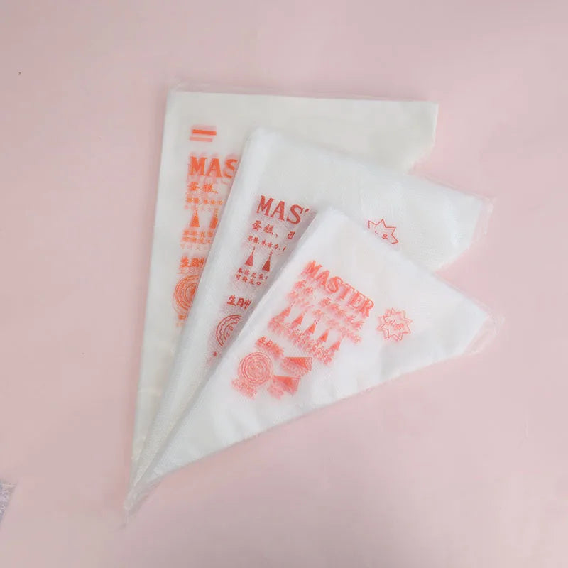 Cake Decorating Tools Disposable Cake Piping Bag PET Pastry Piping Bag Baking Decorating Tools Party Supplies