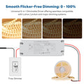 DUSKTEC 60w Bulb 12 Watt Ultra Thin 40 Watt 50w 300ma Triac Dimmer 12v 1000ma 30w 700ma Led Driver