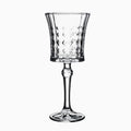 Luxury Diamond Carved Flutes Vintage Wine Glasses Banquet or Bar Restaurant Suitable Elegant Goblet for Champagne Serving