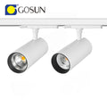 CRI90 Anti Glare Flicker Free COB LED Track Light 20W-42W Single Phase 3/4-wire Adapter Modern Design Style with Aluminum Body