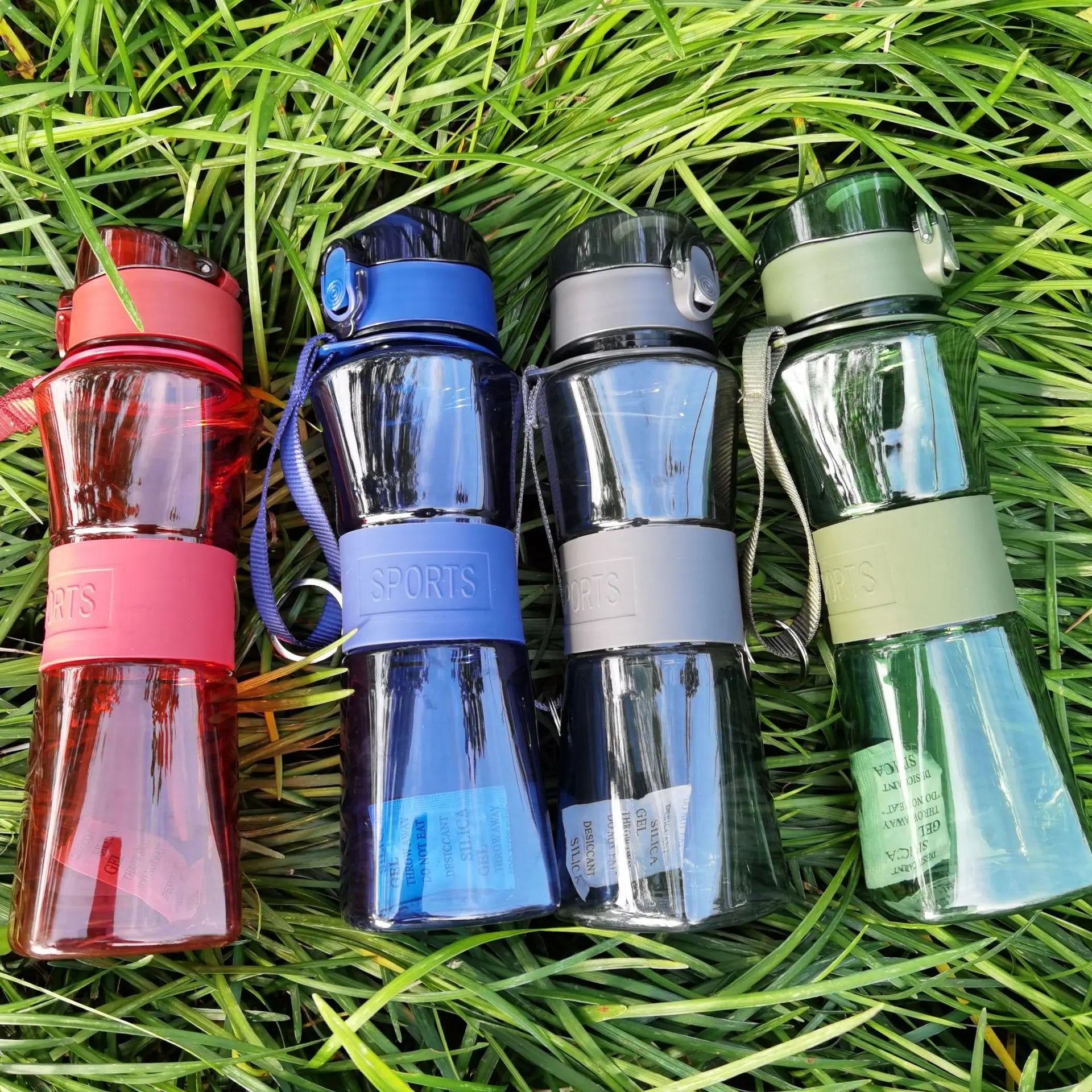 New Sports Travel Space Cup PC Plastic Water Cup Lift Rope Cup Outdoor Sports Water Bottle  Thin Waist Cup1651