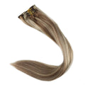 Factory Supplier  Raw Virgin Material Double Drawn Human Hair Clip in Hair Extensions