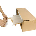 Mini Making  Protective Cushioning Pad Machine Multi-ply Kraft Paper Material Honeycomb Packaging