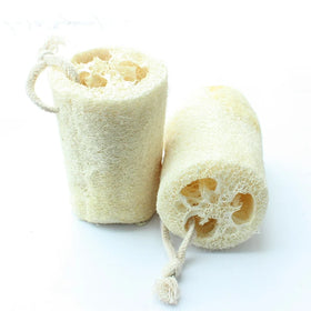 Natural Loofah Brush Eco-Friendly Organic Exfoliating Body Face Back Bath Skin Care