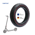 Superbsail M365 Pro 1S Pro 2 Mi 3 Kick Scooter 8.5 Inch Electric with Honeycomb Solid Rubber Tyre Shock Absorption and Vacuum