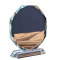 Small Bridge Custom Private Label Laser Engraved K9 Crystal Glass Trophy for Commercial Decoration