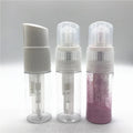 Cosmetics Black Empty Round Private Label 2oz Powder Dispenser Bottle