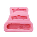 Resin Pastry Tools Easy-to-Use Wood Log Silicone Mold for Cake Decorating Soap Baking DIY Kitchen-for Sugar Craft Tools