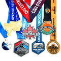 Zinc Alloy 3D Taekwon Do Medals Personalized ITF GTF Competition Medals Polished Engraving Brass Souvenir China