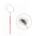 XIUSUZAKI Professional Eyelash Tools Eyelash Extensions Accessories Stainless Steel Eyelash Mirror With Customized Logo